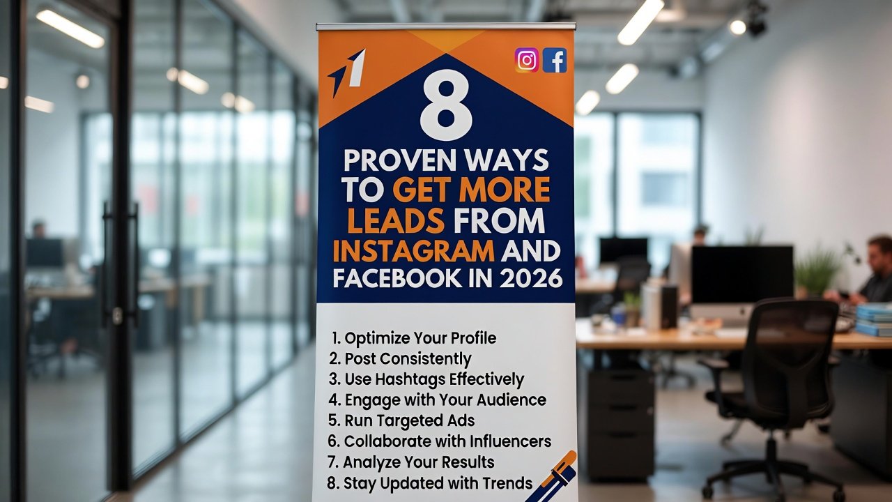 Instagram Leads 2026: 8 Proven Ways to Get More Leads from Instagram & Facebook