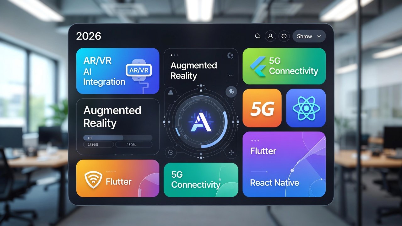 Mobile App Trends 2026: Top 12 Technologies & Features to Watch
