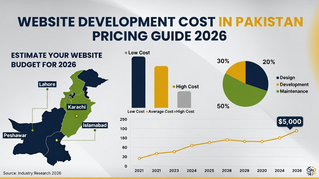 Website Development Cost in Pakistan