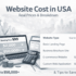 Website cost in USA - progriso